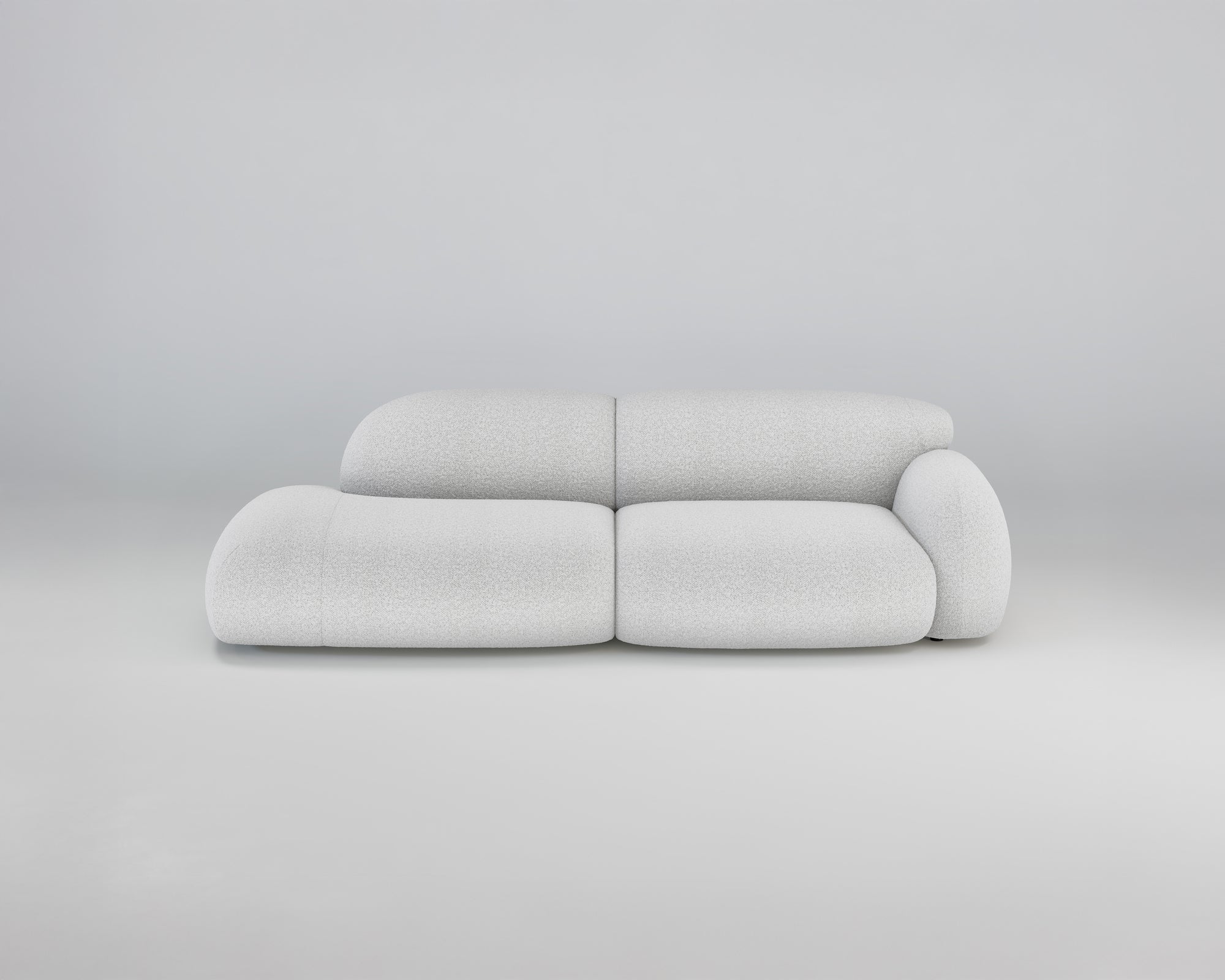 Modino 3-Sitzer Recamiere Sofa (Links)