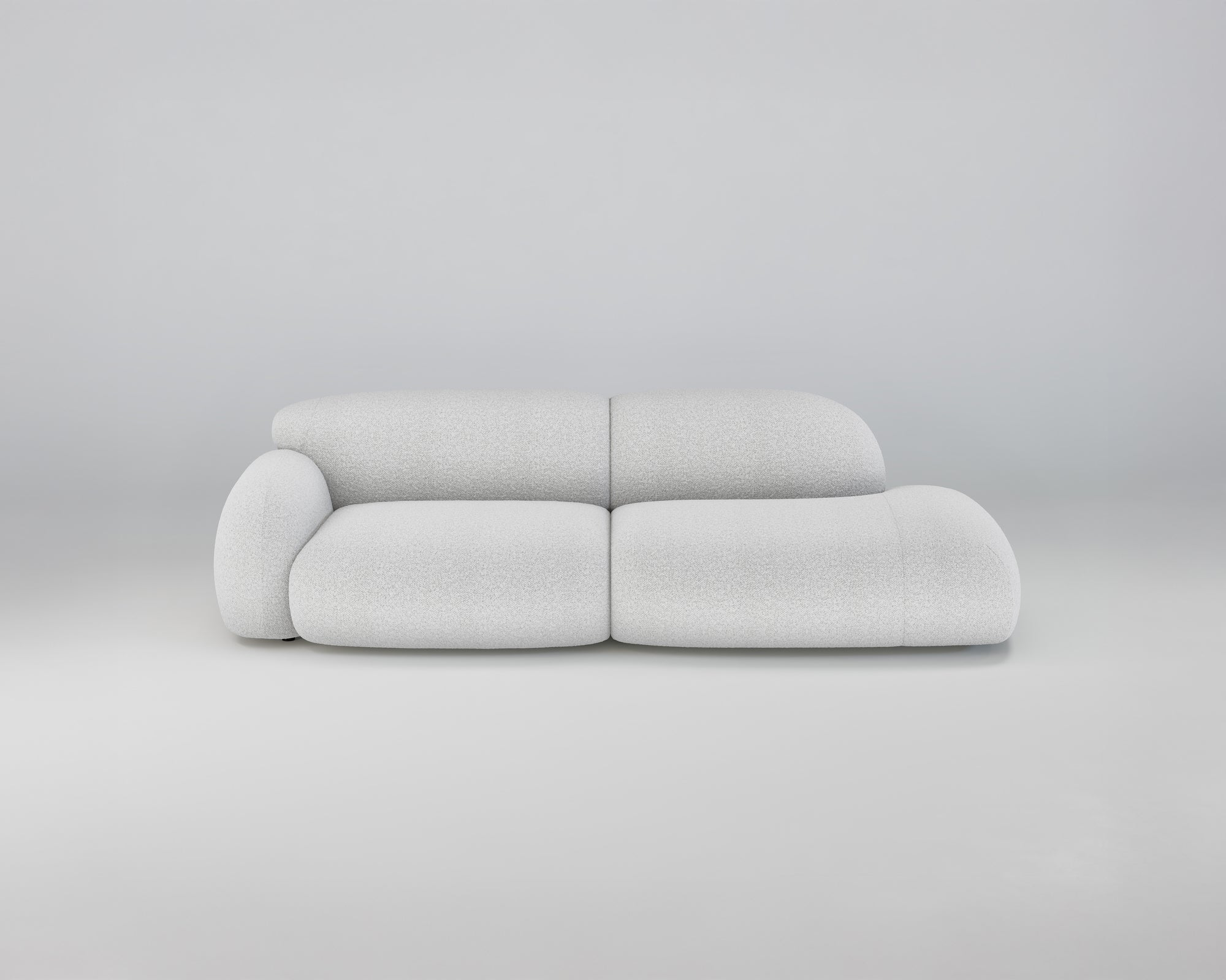 Modino 3-Sitzer Recamiere Sofa (rechts)