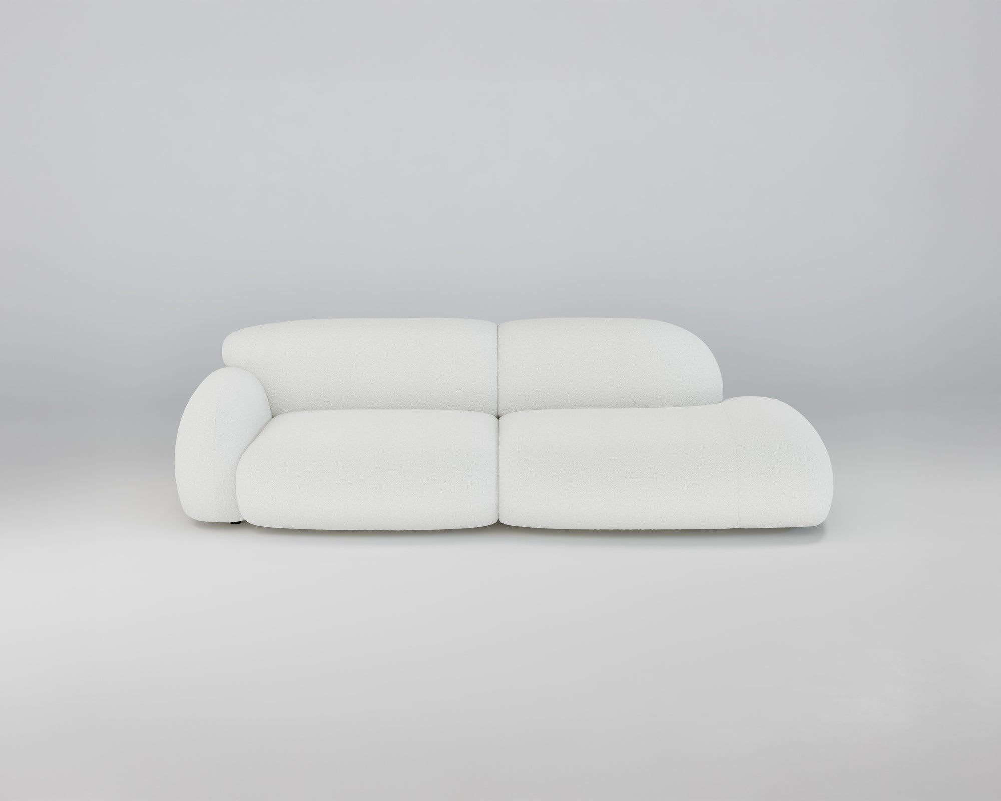 Modino 3-Sitzer Recamiere Sofa (rechts)