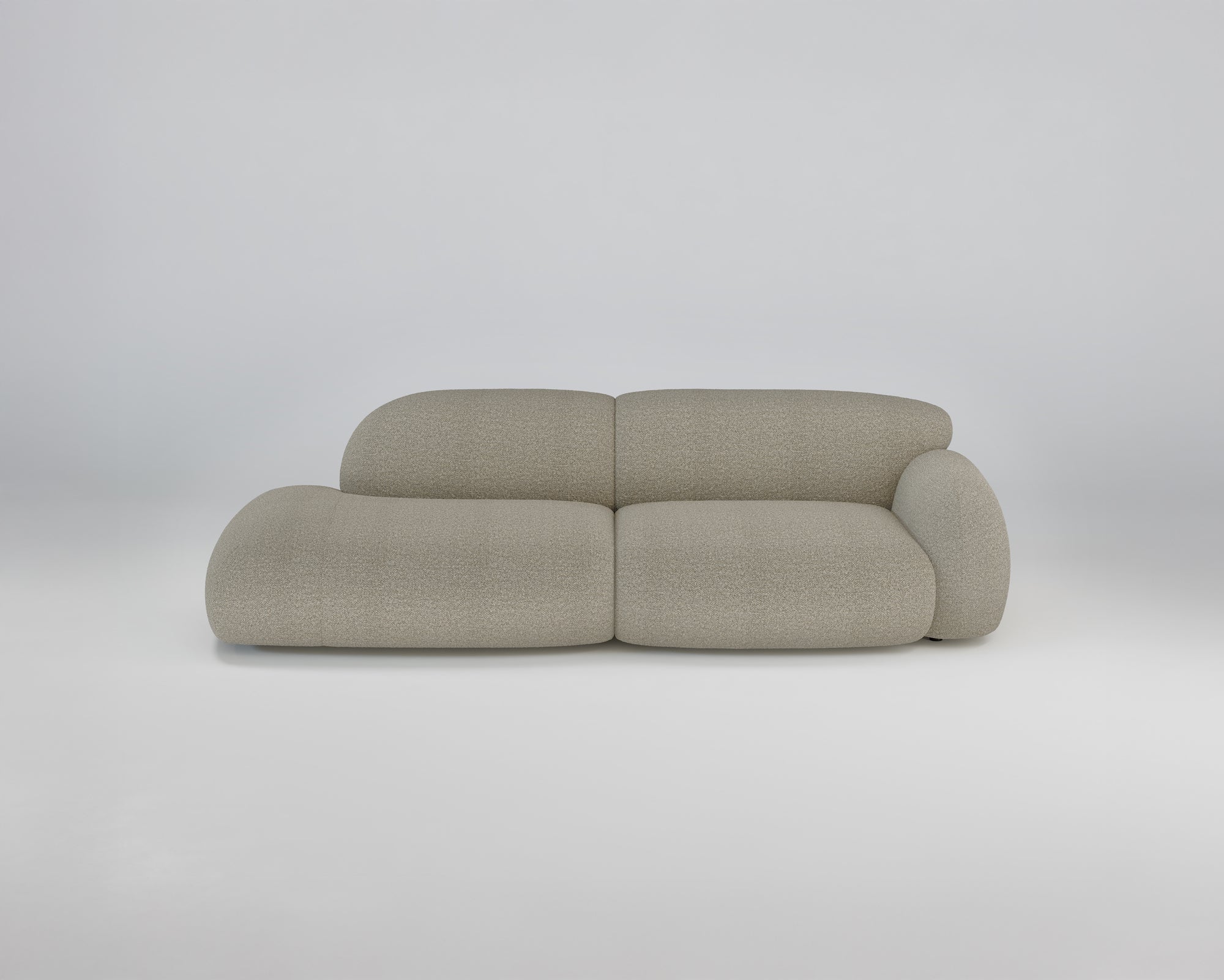 Modino 3-Sitzer Recamiere Sofa (Links)