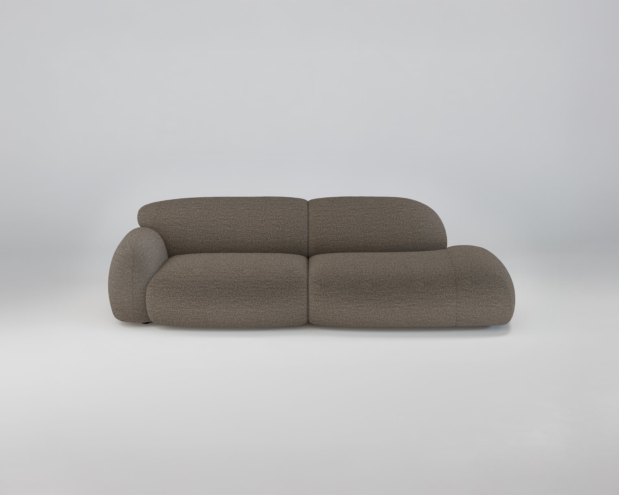 Modino 3-Sitzer Recamiere Sofa (rechts)