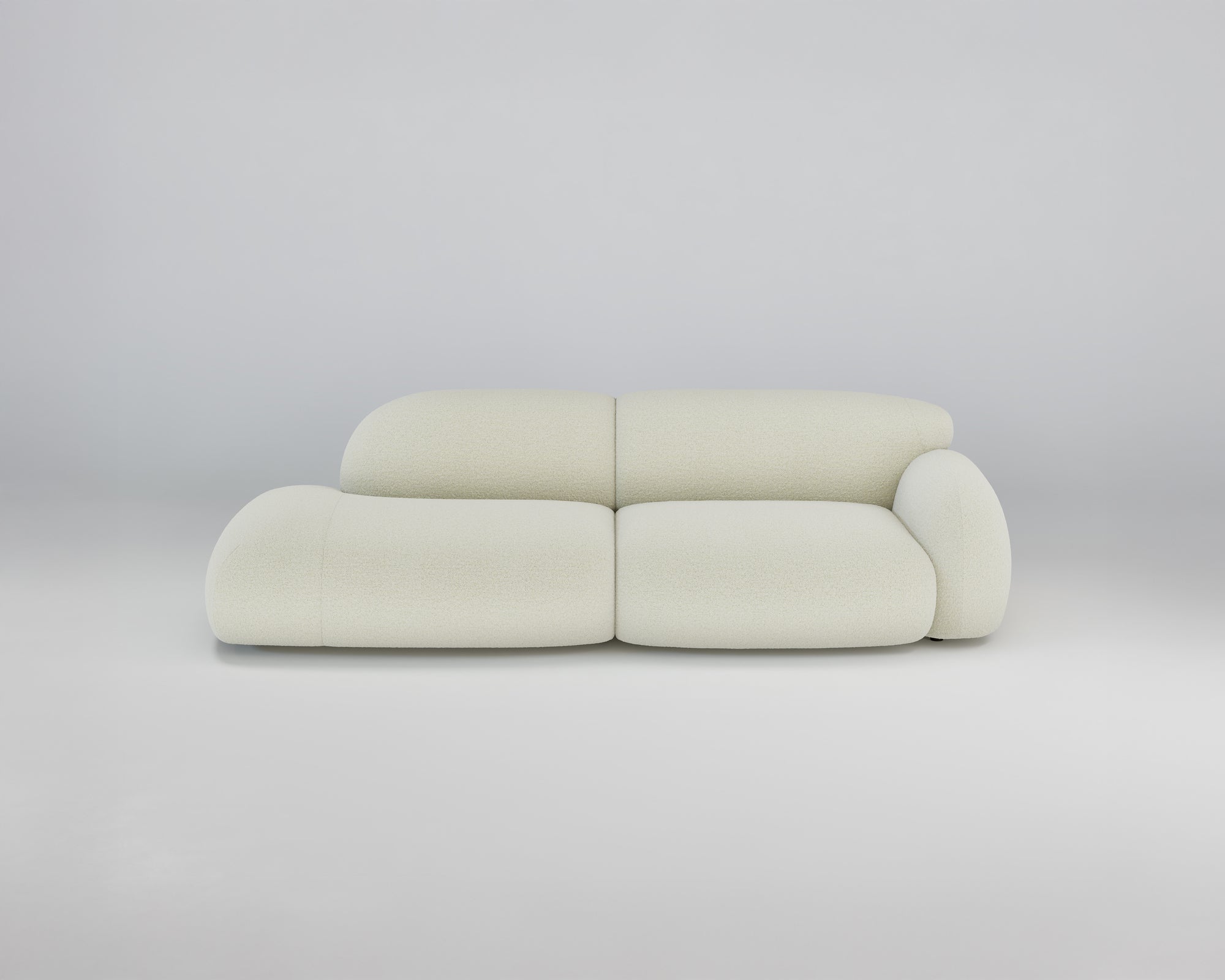 Modino 3-Sitzer Recamiere Sofa (Links)