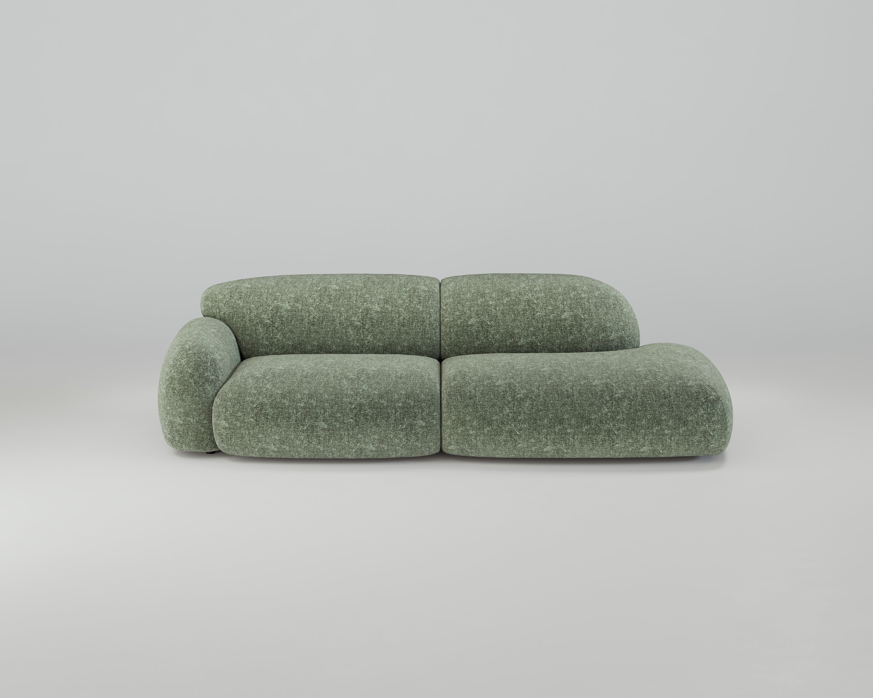 Mondino 3-Sitzer Recamiere Sofa (rechts)