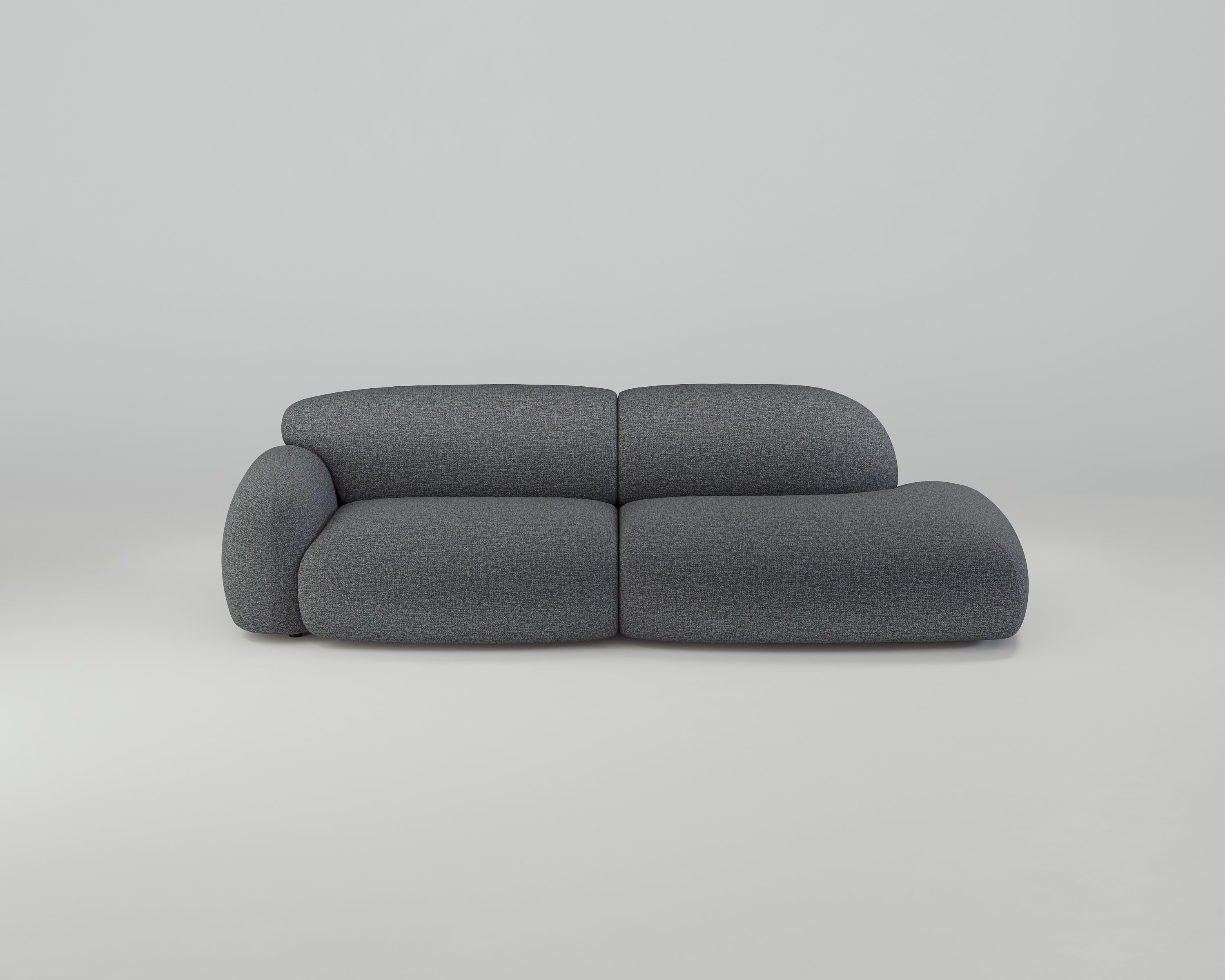 Mondino 3-Sitzer Recamiere Sofa (rechts)