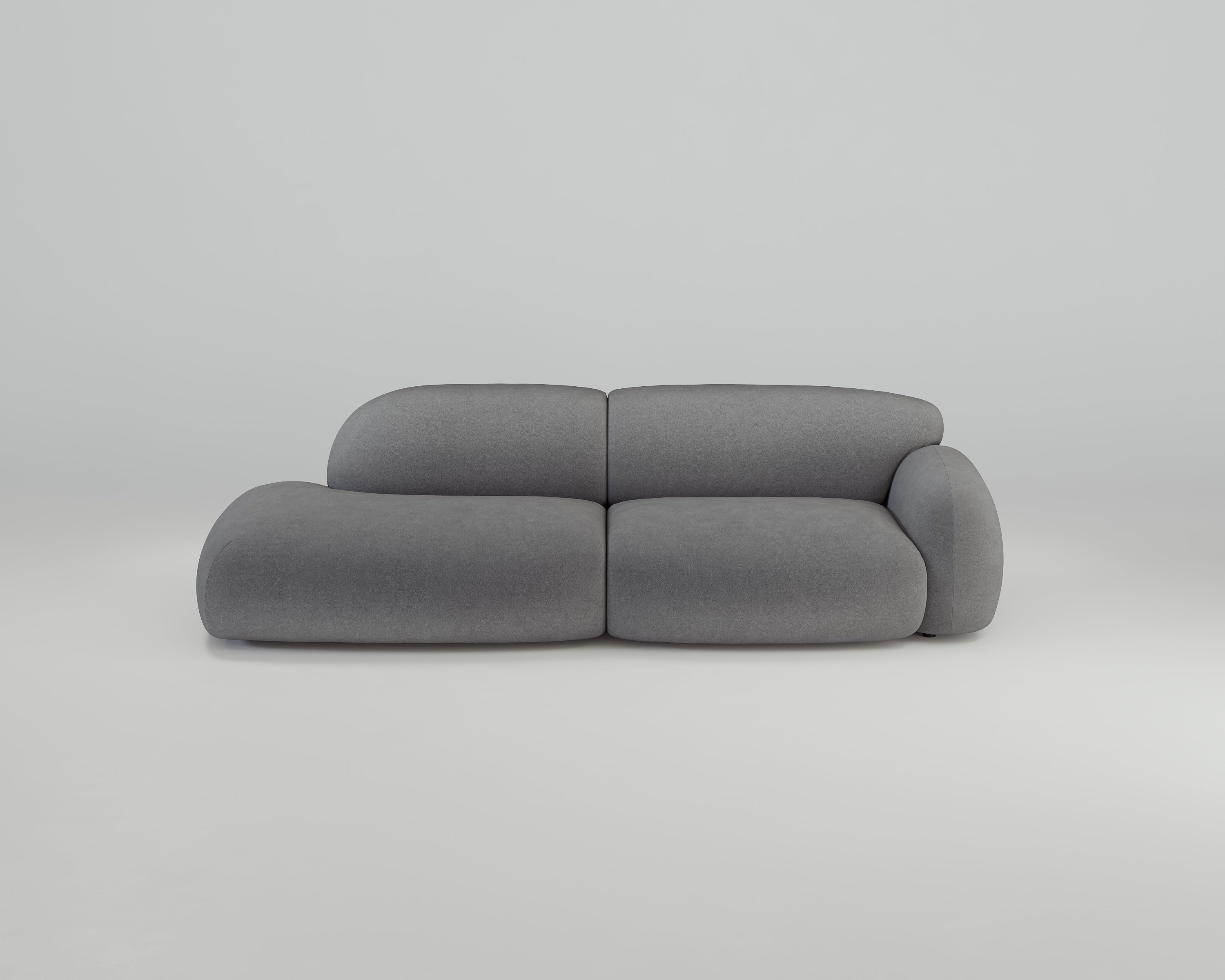 Mondino 3-Sitzer Recamiere Sofa (Links)