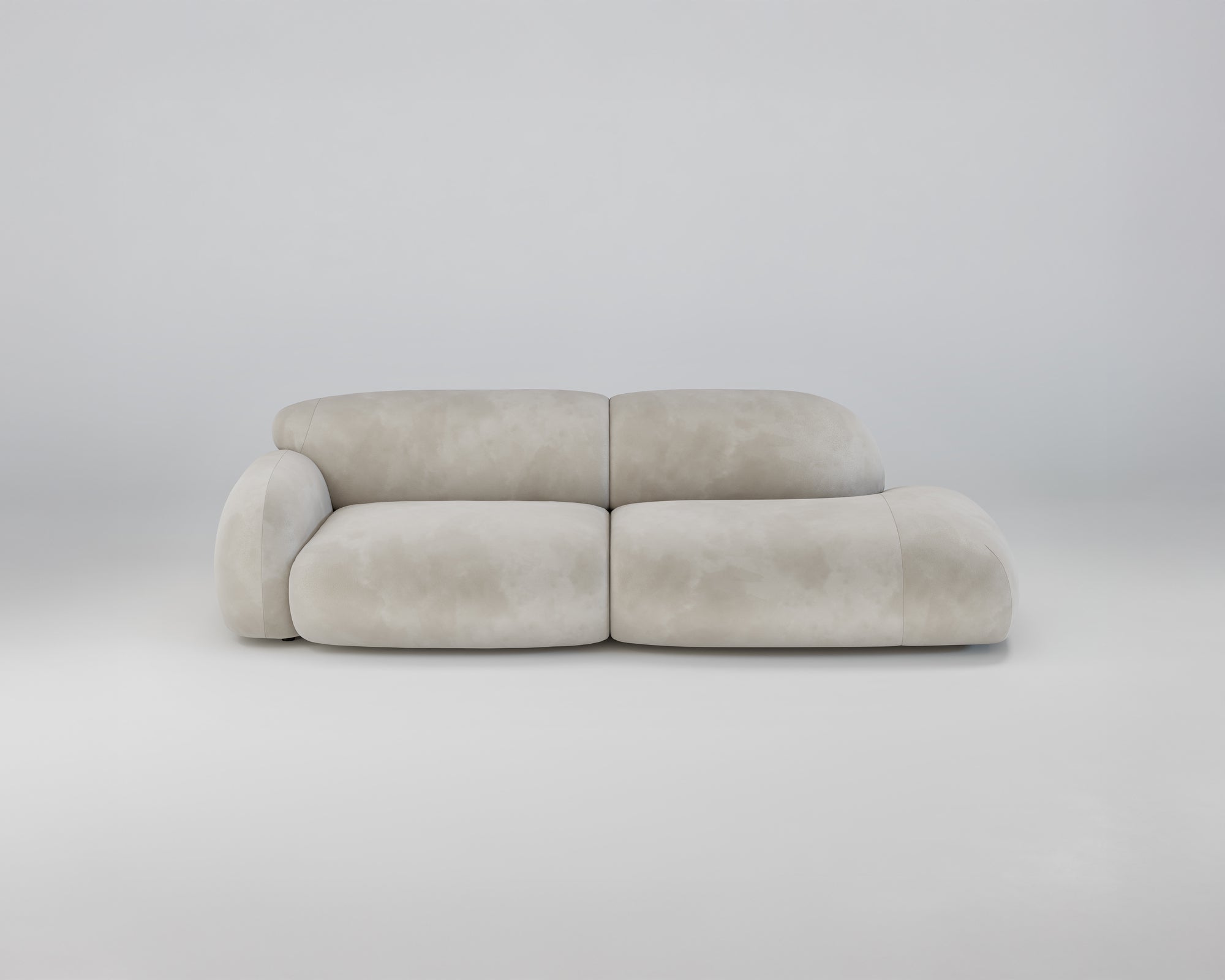 Mondino 3-Sitzer Recamiere Sofa (rechts)
