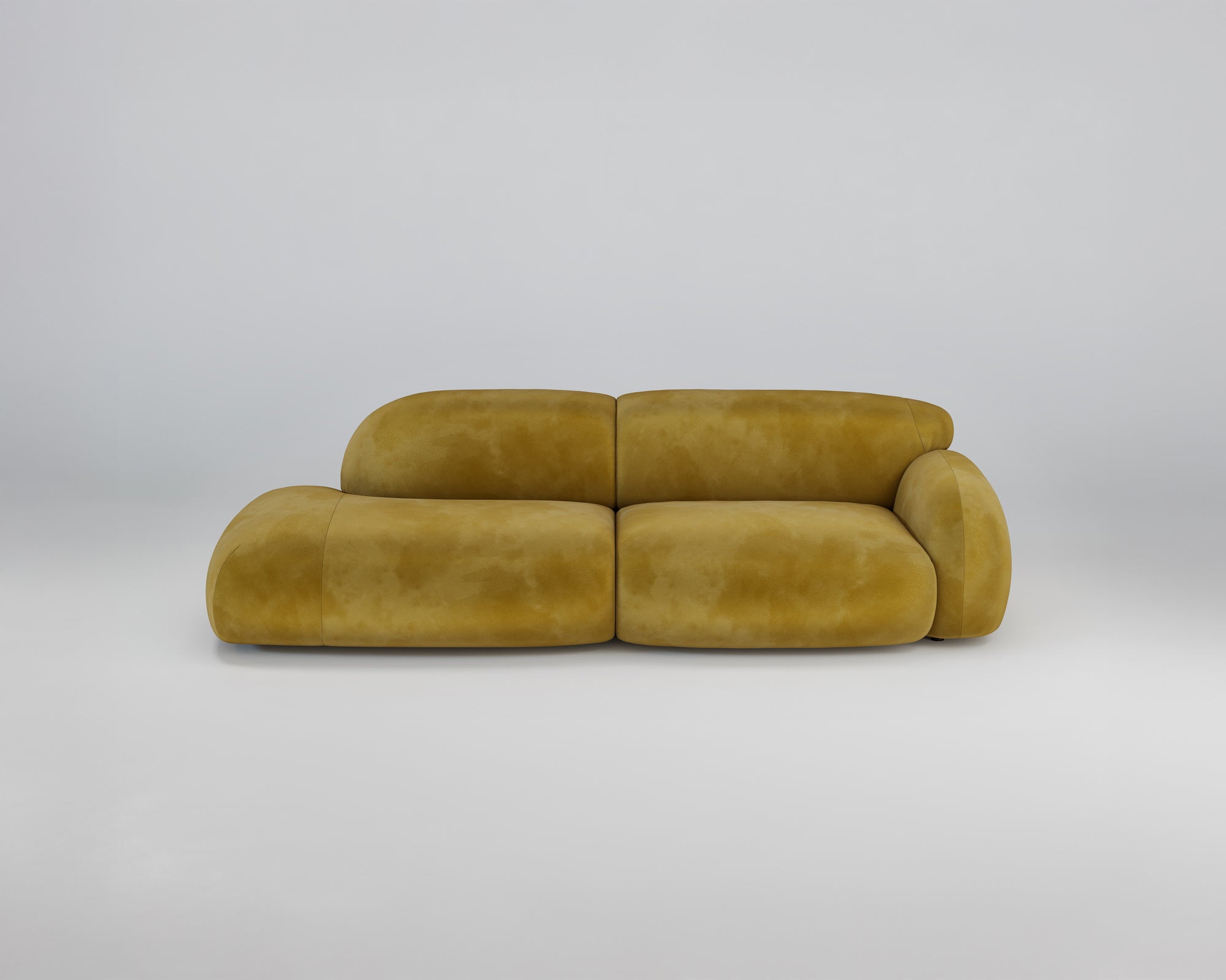 Mondino 3-Sitzer Recamiere Sofa (Links)