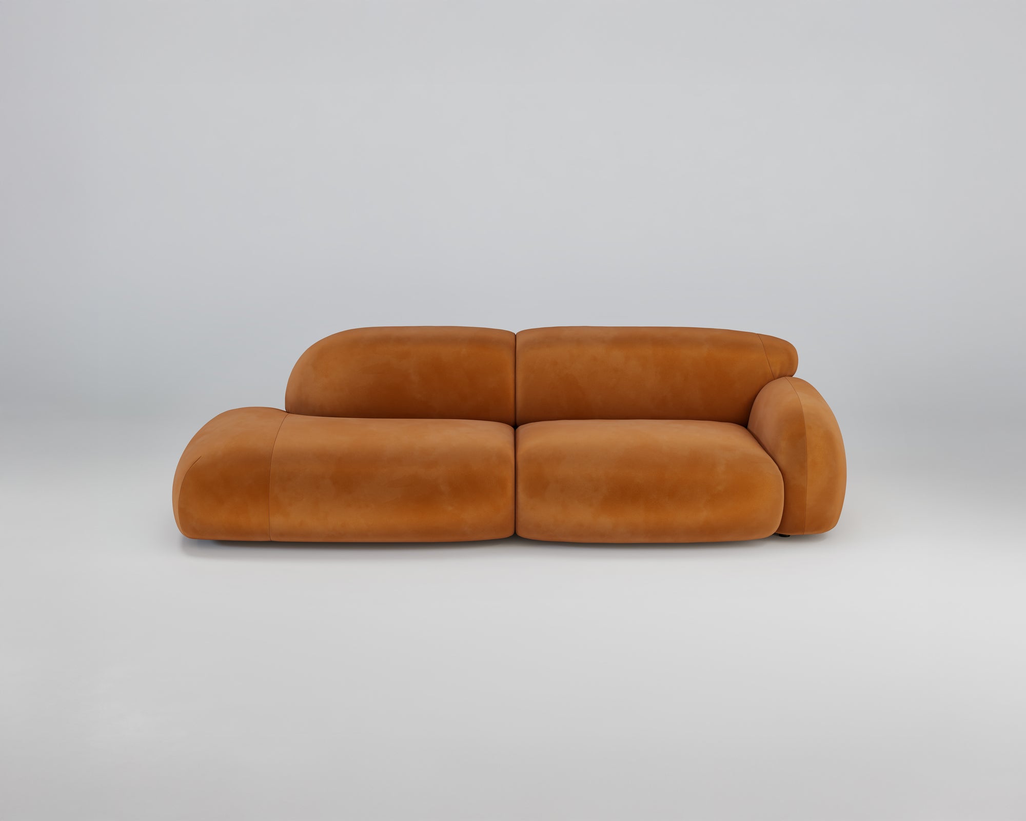 Mondino 3-Sitzer Recamiere Sofa (Links)
