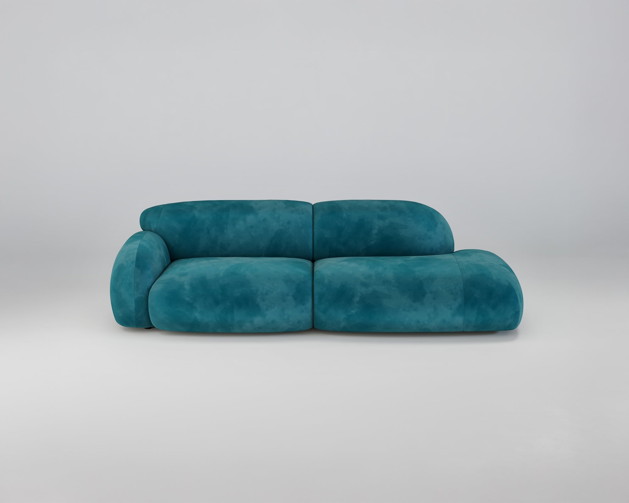 Mondino 3-Sitzer Recamiere Sofa (rechts)