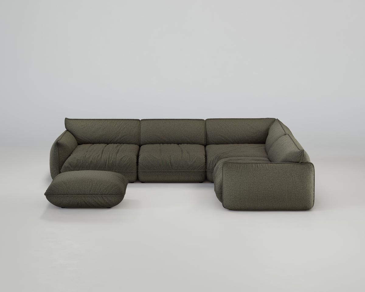 Morandi U-Form Sofa /Wohnlandschaft (rechts)