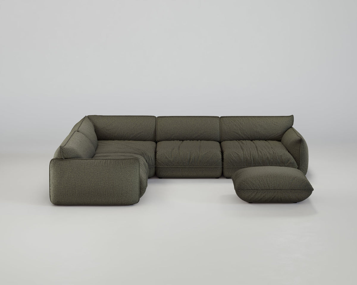 Morandi U-Form Sofa /Wohnlandschaft (links)