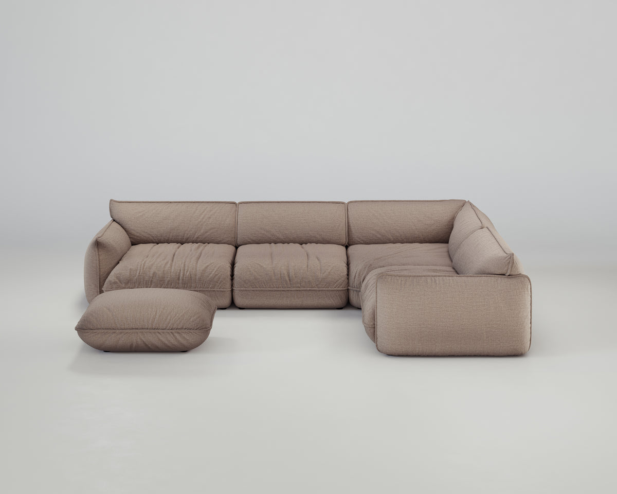 Morandi U-Form Sofa /Wohnlandschaft (rechts)