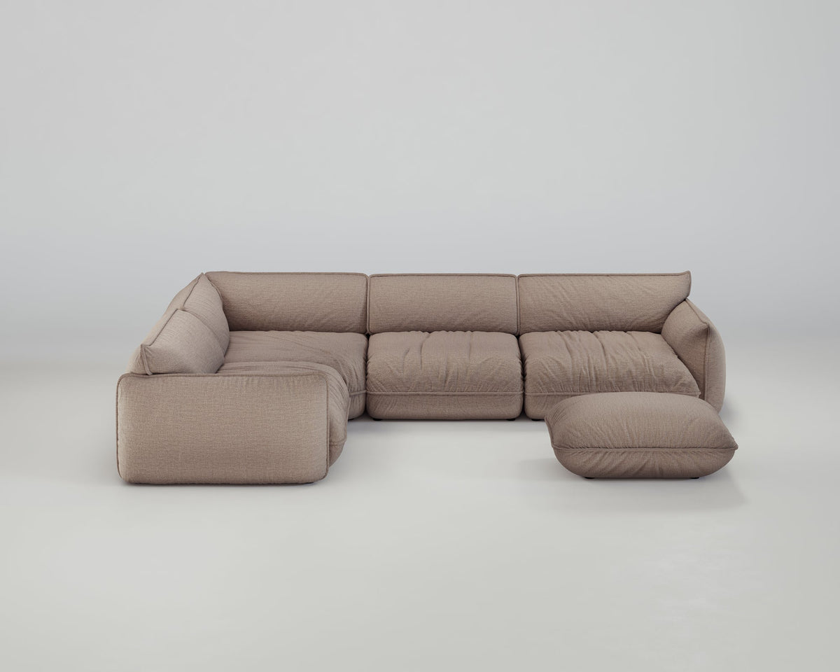 Morandi U-Form Sofa /Wohnlandschaft (links)