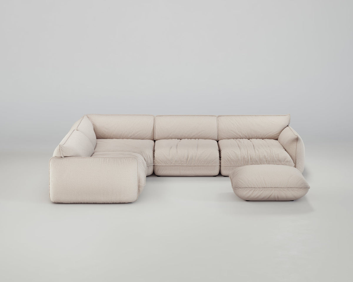 Morandi U-Form Sofa /Wohnlandschaft (links)