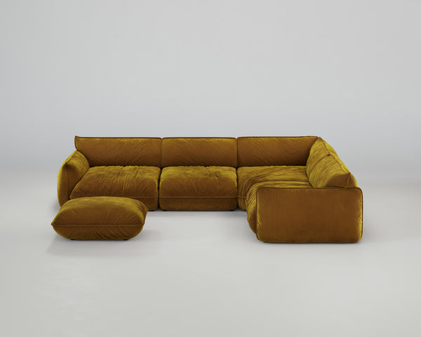 Morandi U-Form Sofa /Wohnlandschaft (rechts)