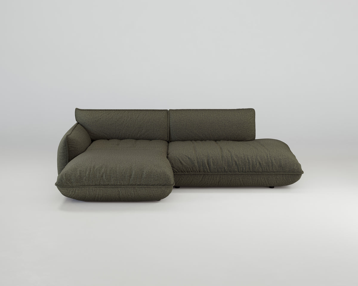 Morandi XL Recamiere Ecksofa (links)