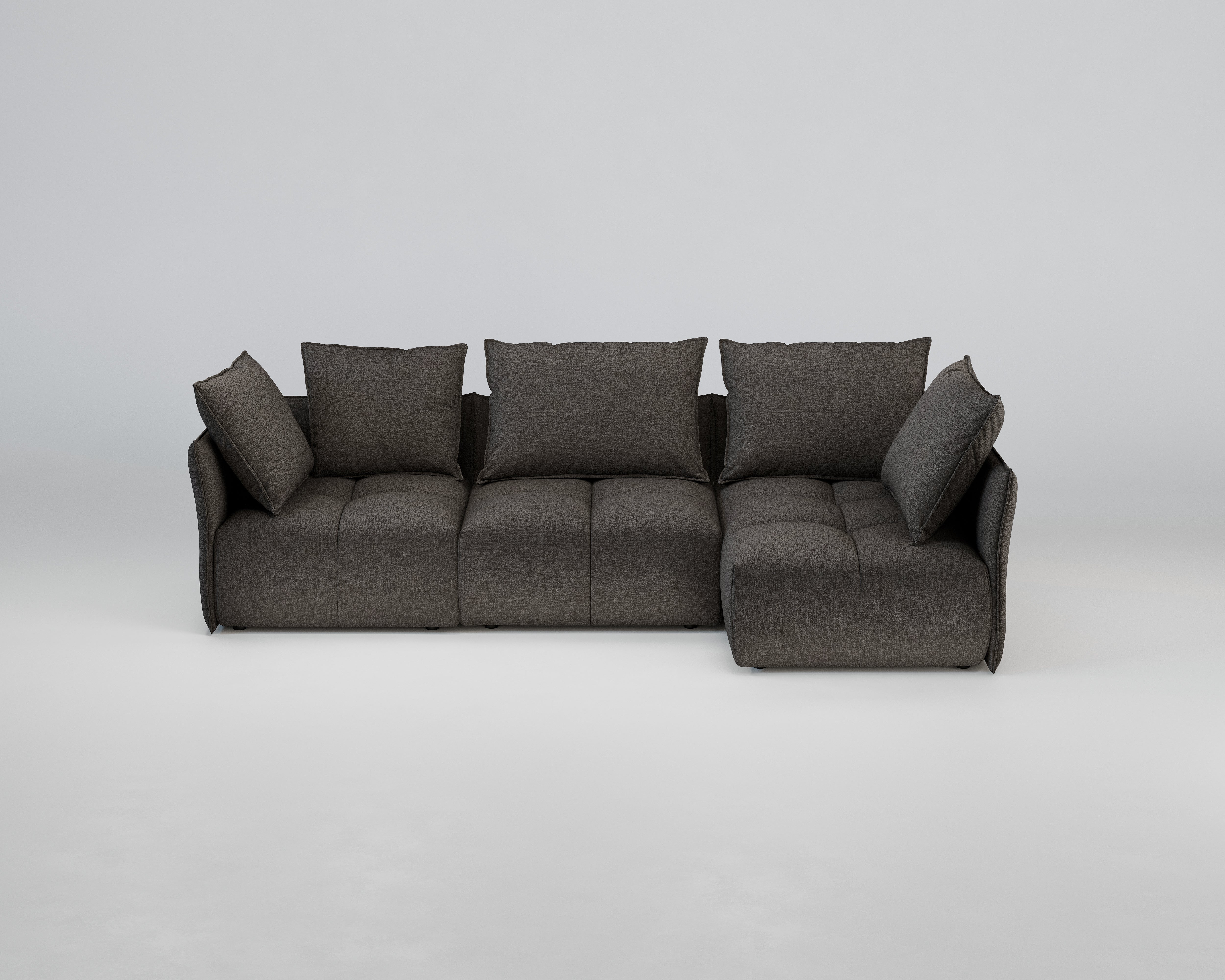 Severini 3-Sitzer Ecksofa (rechts)