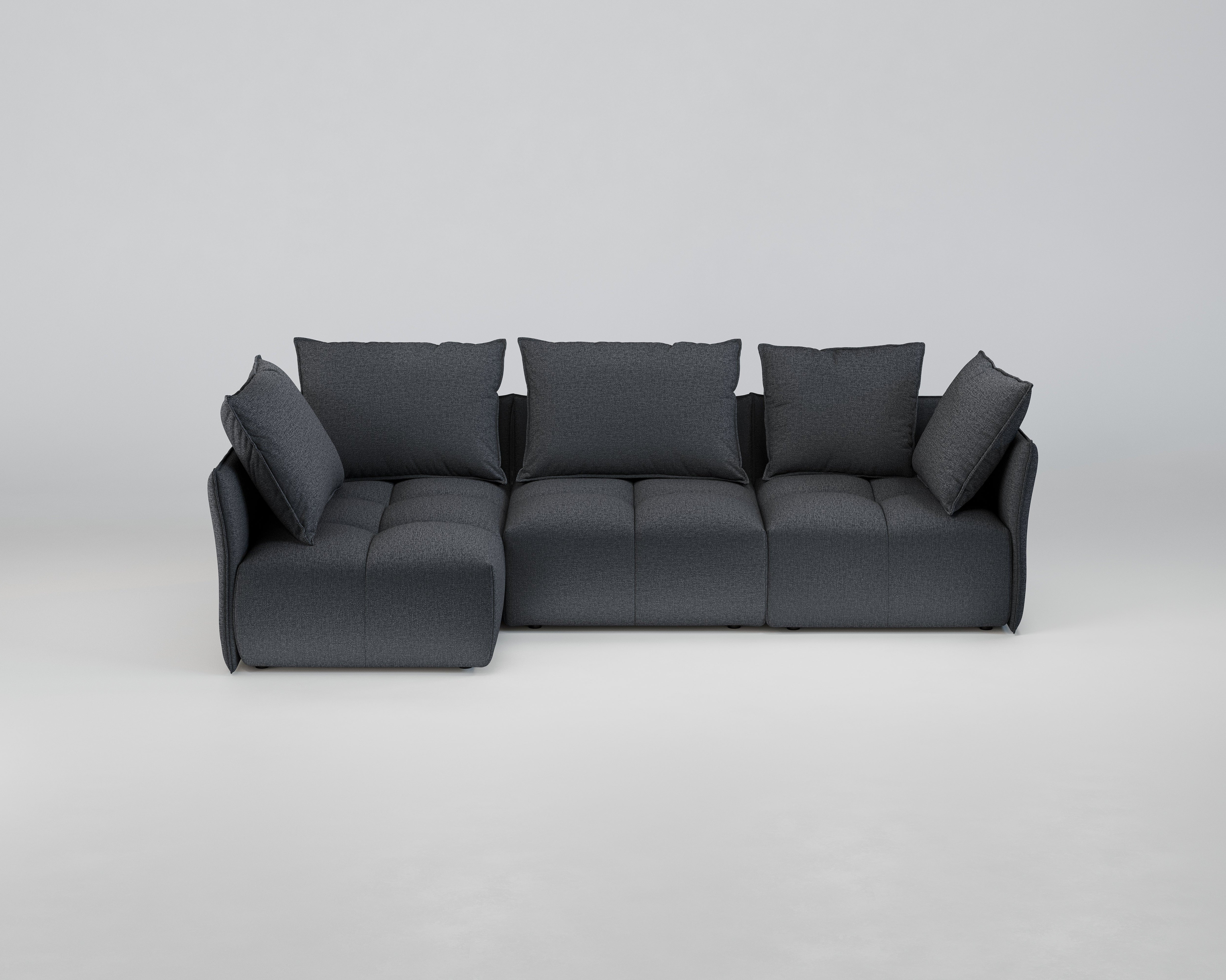 Severini 3-Sitzer Ecksofa (links)