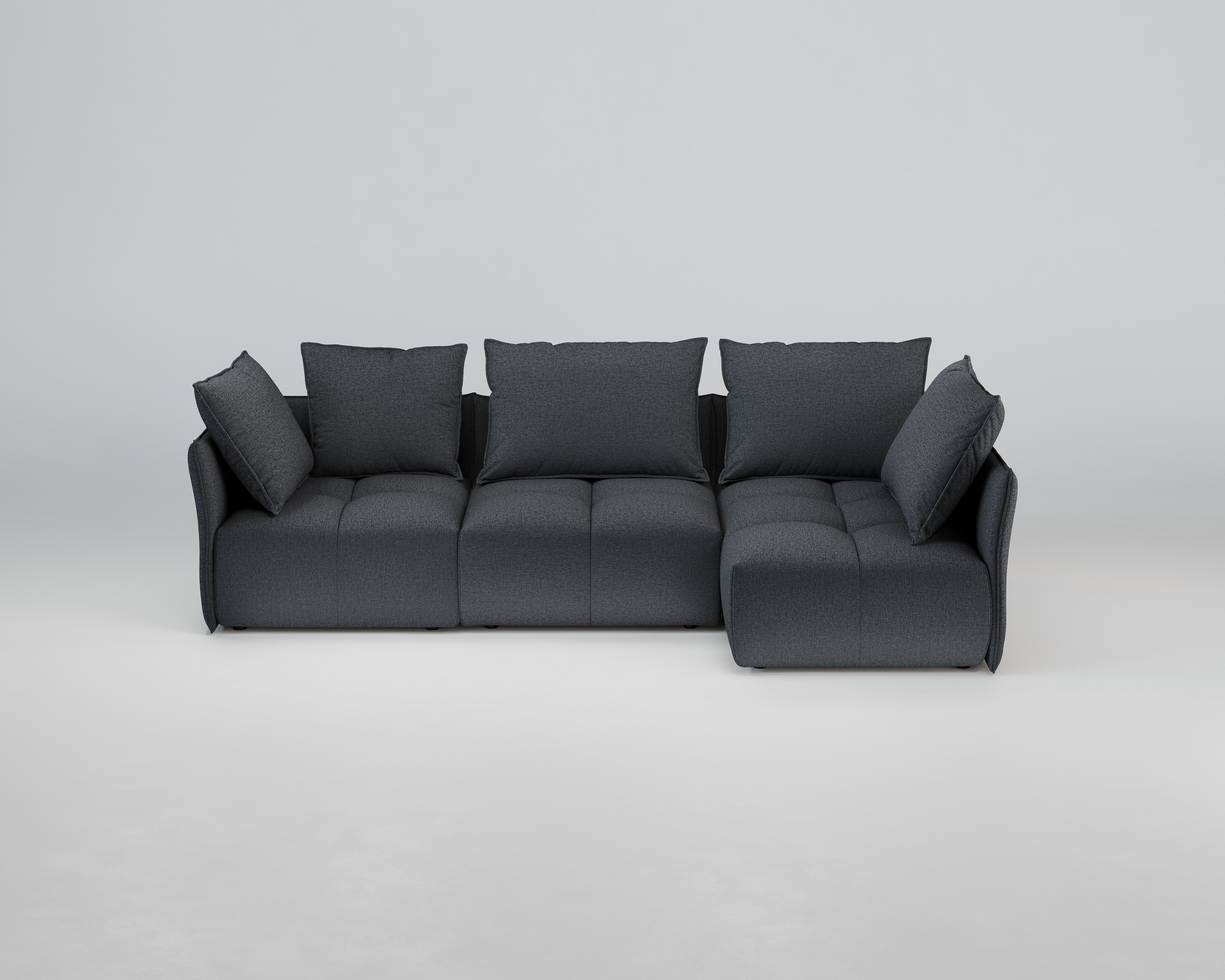 Severini 3-Sitzer Ecksofa (rechts)
