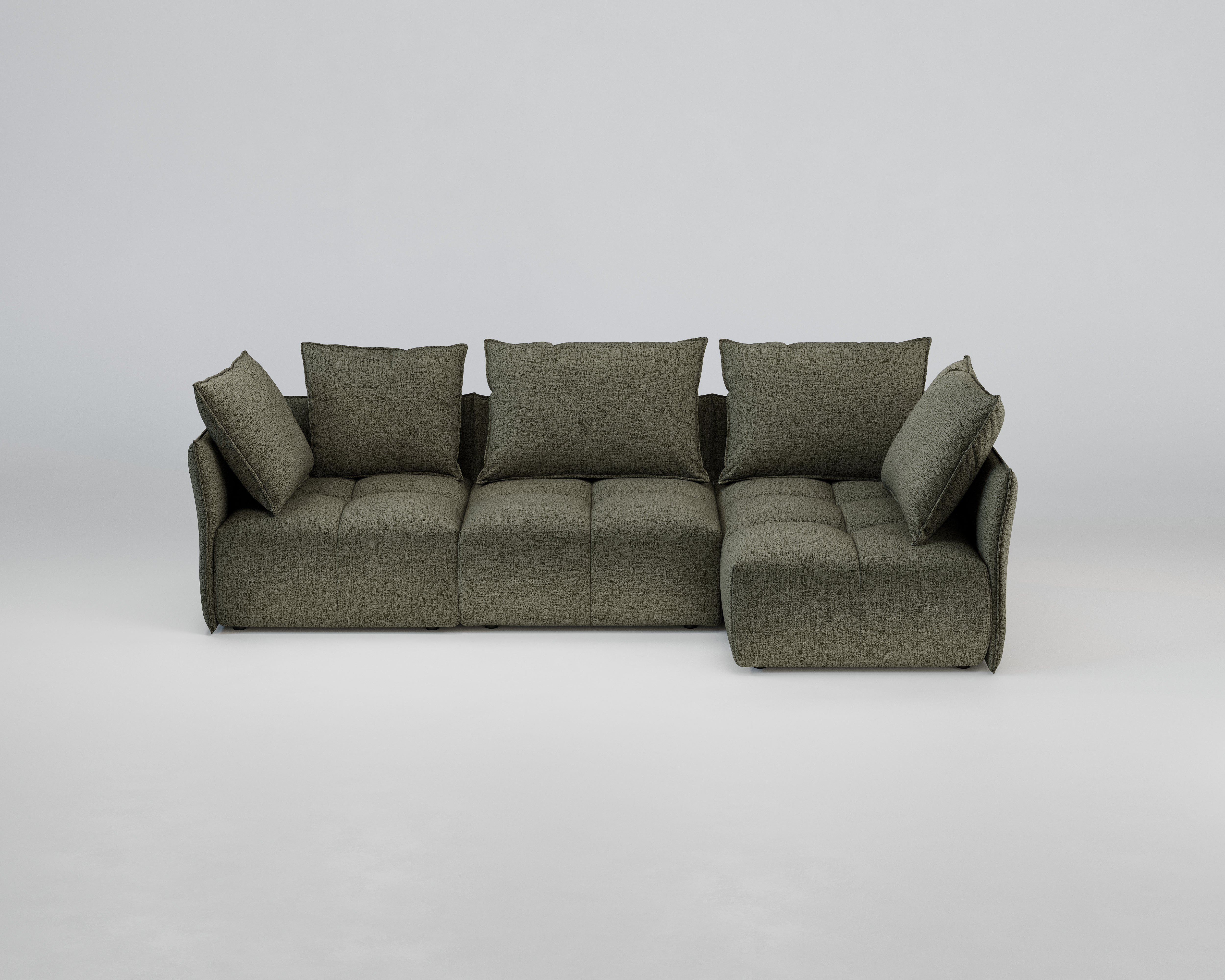 Severini 3-Sitzer Ecksofa (rechts)