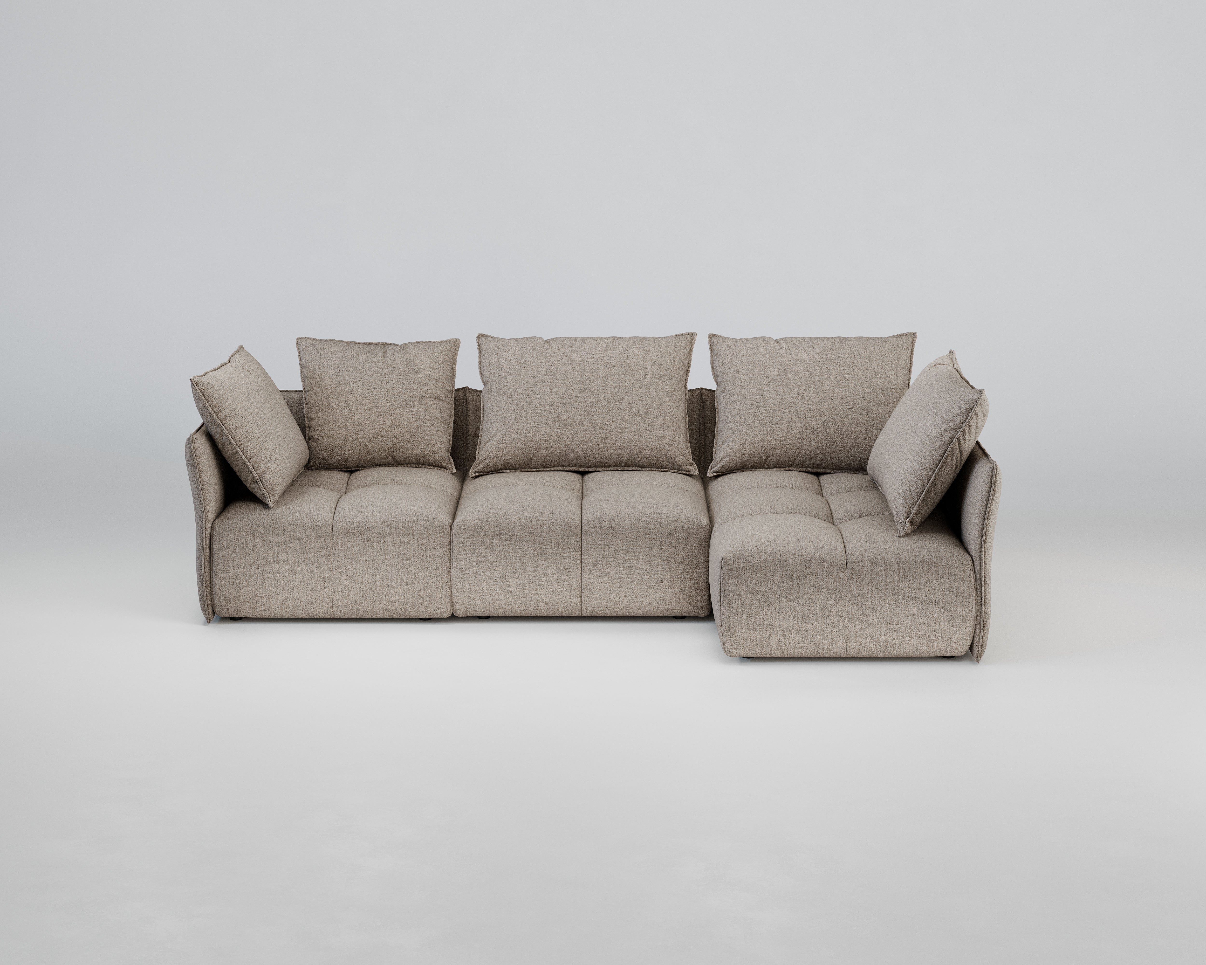 Severini 3-Sitzer Ecksofa (rechts)