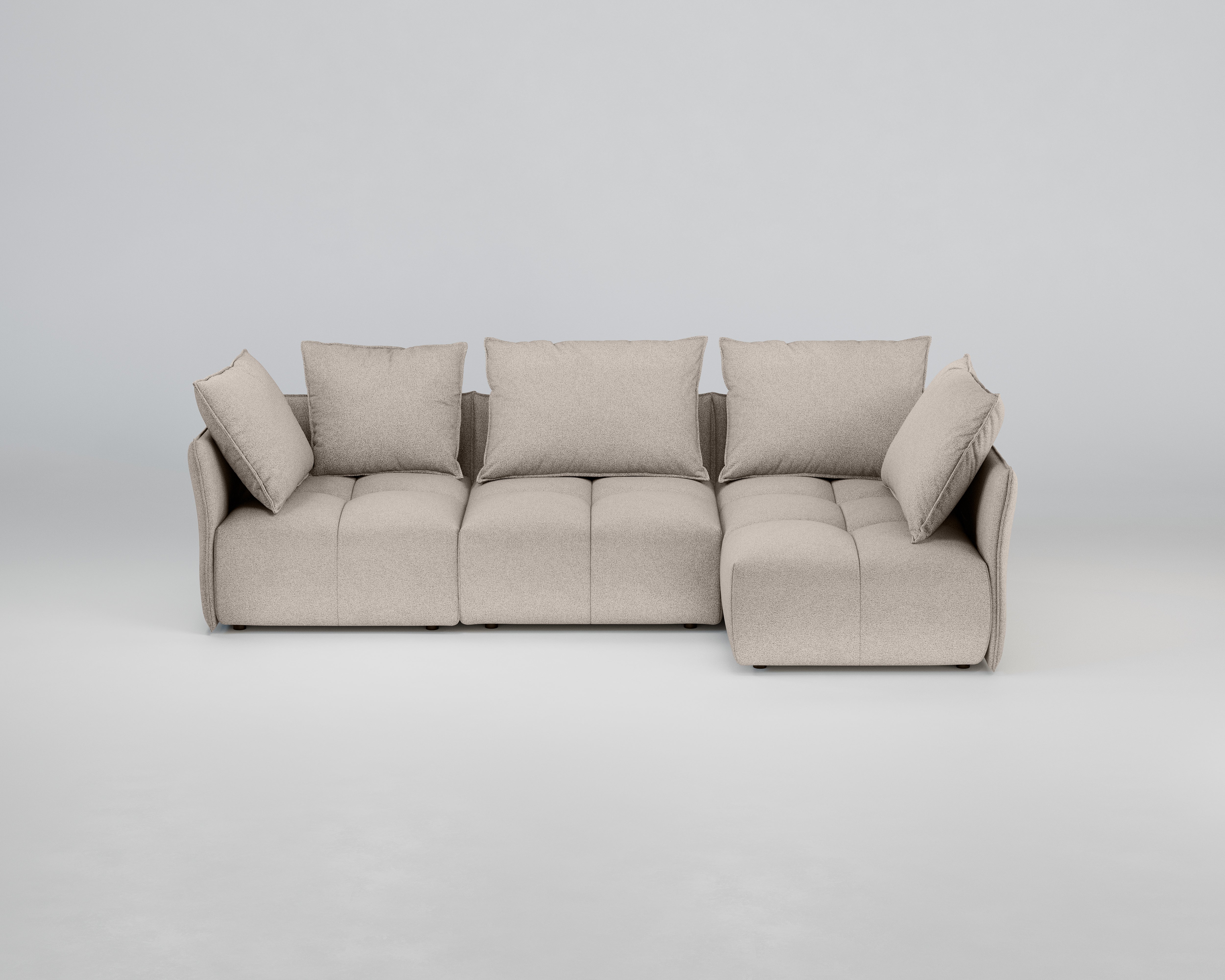 Severini 3-Sitzer Ecksofa (rechts)