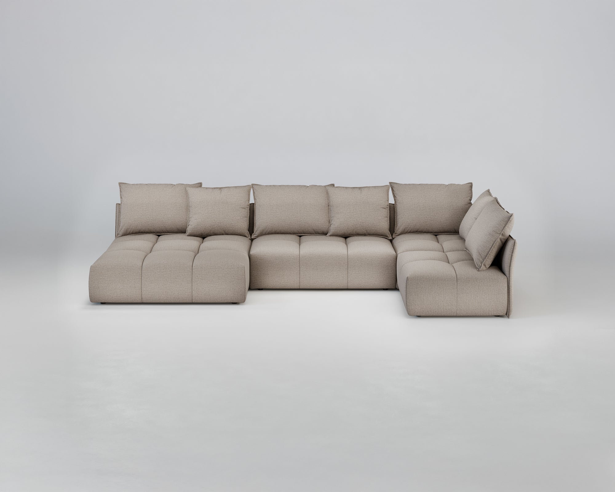 Severini U-Form Sofa /Wohnlandschaft (links)